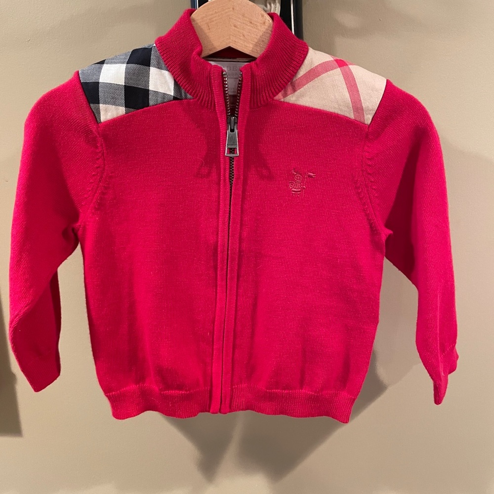 12 month Burberry cardigan